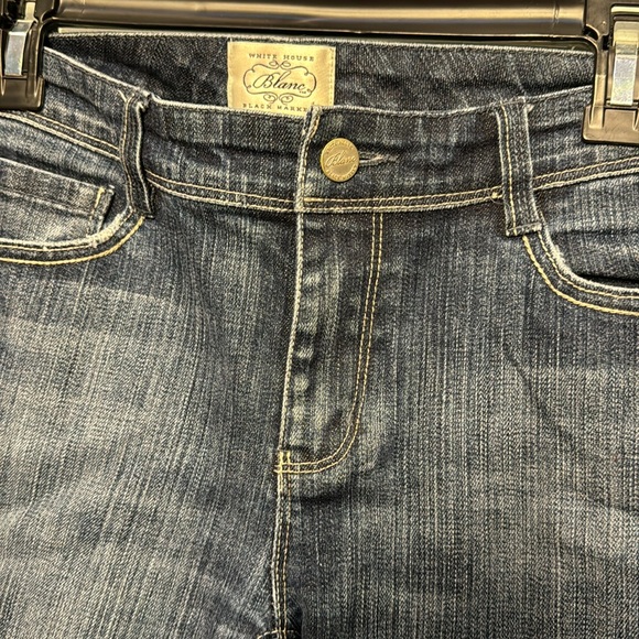 White House Black Market Blanc jeans Size 6R - Picture 6 of 8